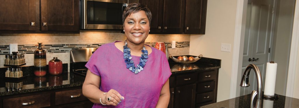 Foodbank CEO Ruth Jones Nichols At Home Kitchen