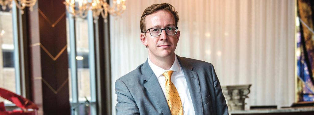 Ryan King, Harvey Lindsay Commercial Real Estate, Hilton Norfolk The Main Hotel