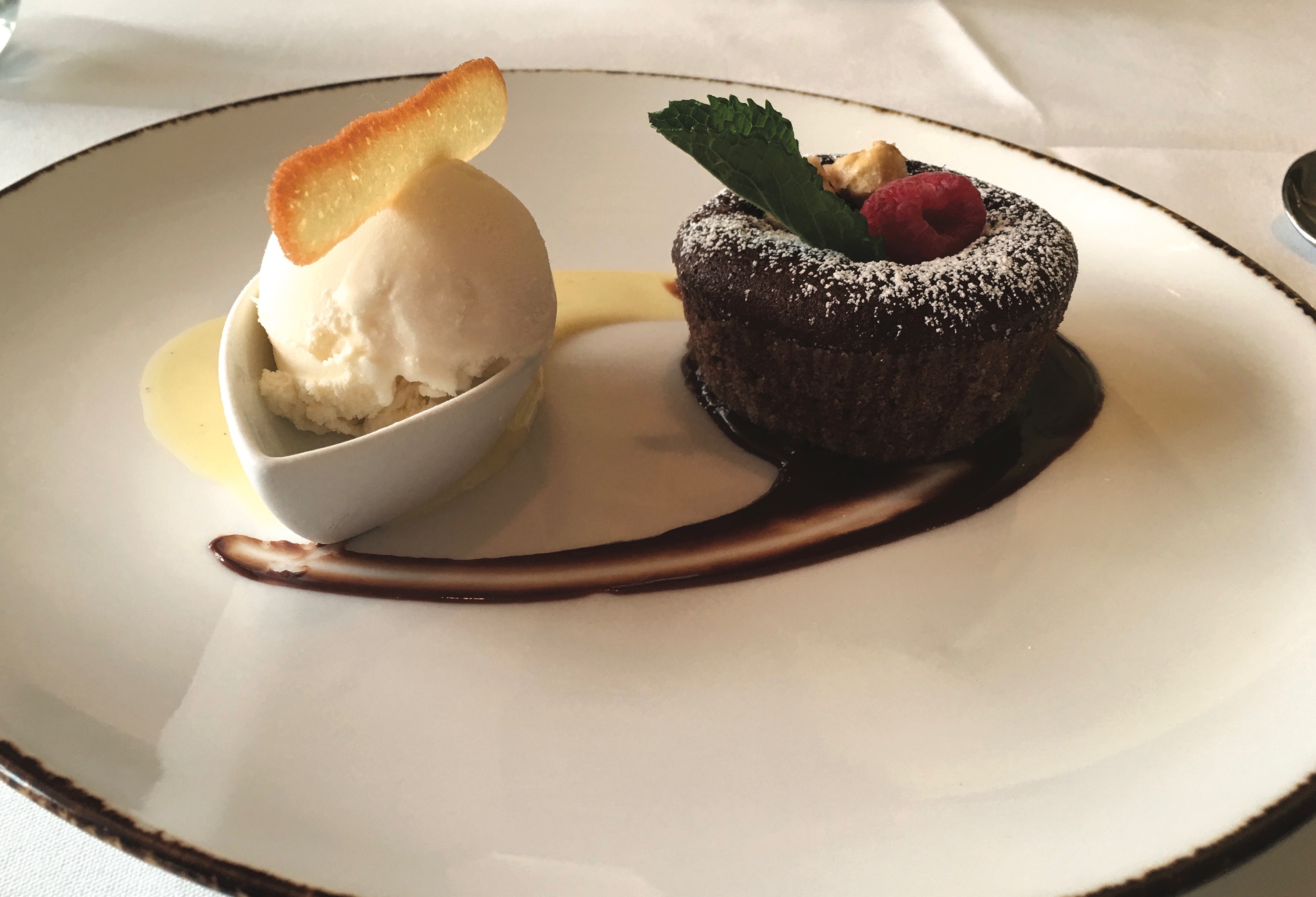 Dessert at Le Yaca, Virginia Beach