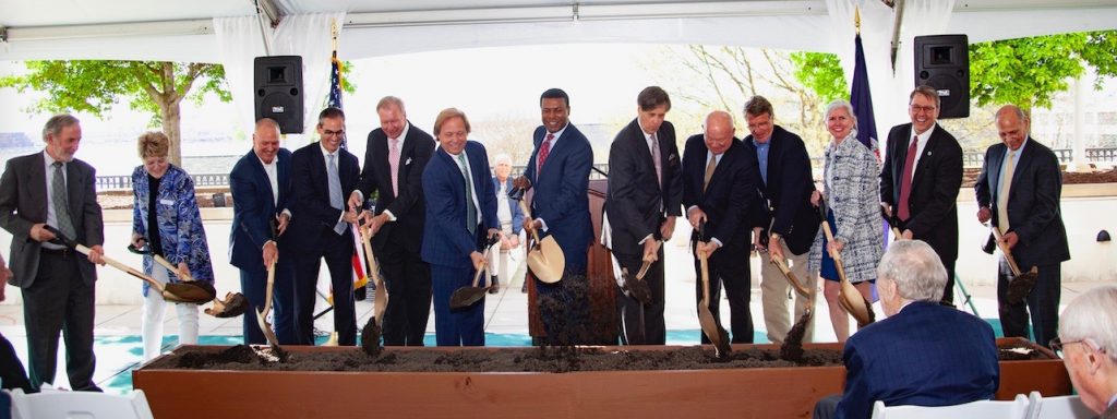 Harbor's Edge expansion groundbreaking