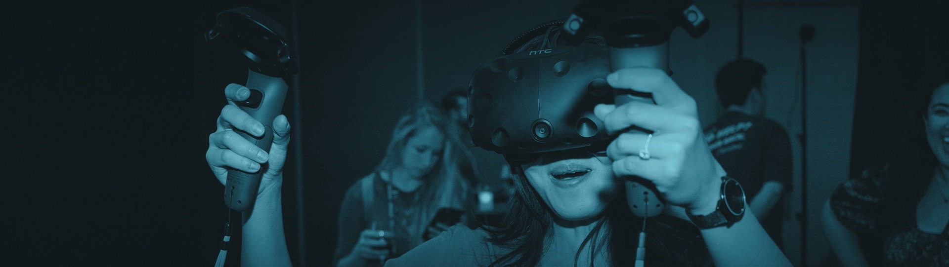 Virtual Reality Rental Co., using virtual reality
