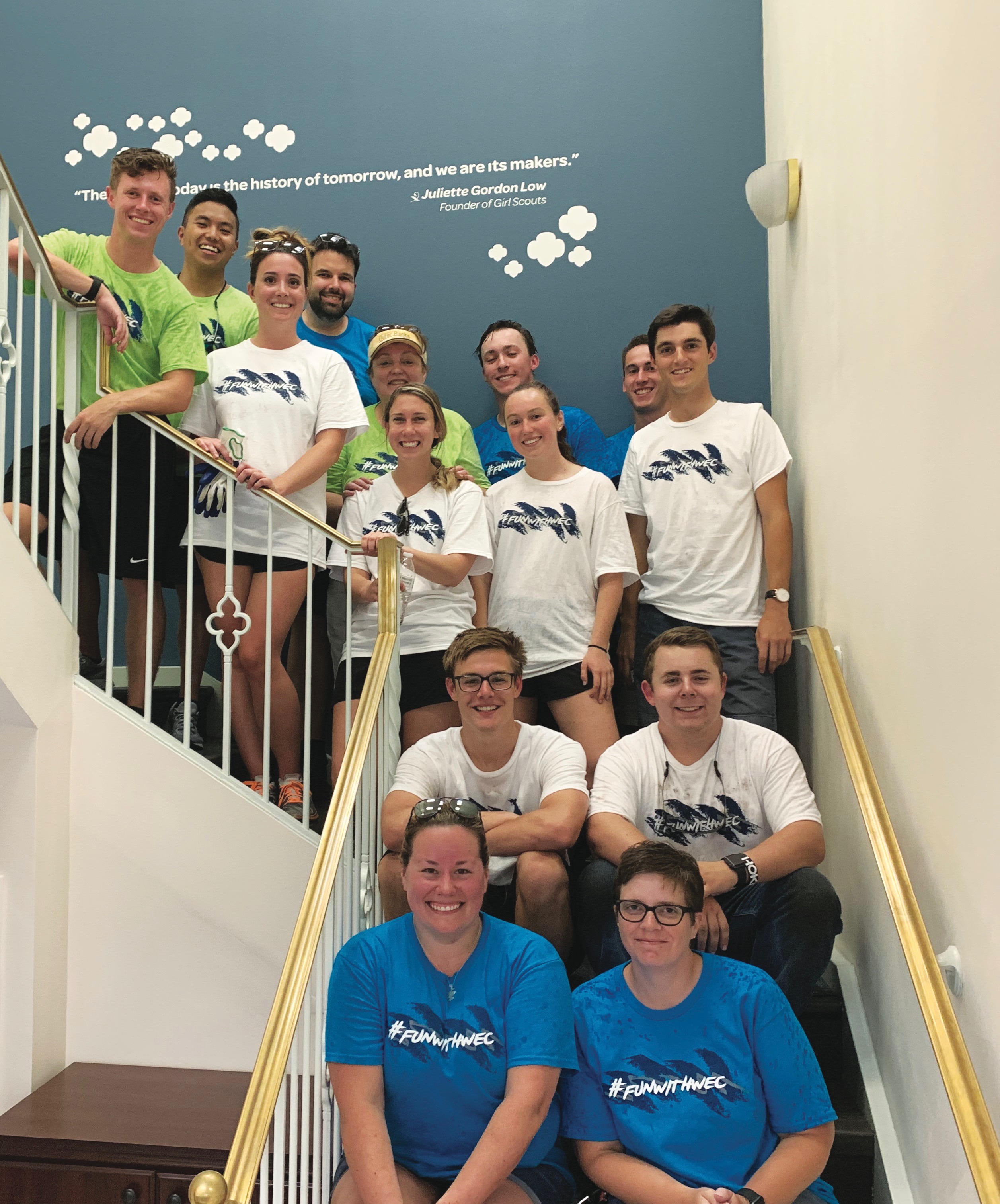 WEC volunteers