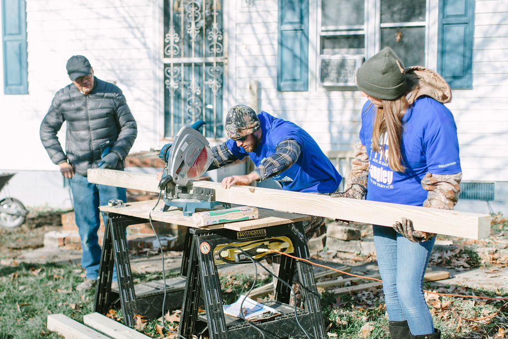 Langley volunteers