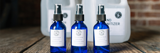 Ironclad Distillery hand sanitzer