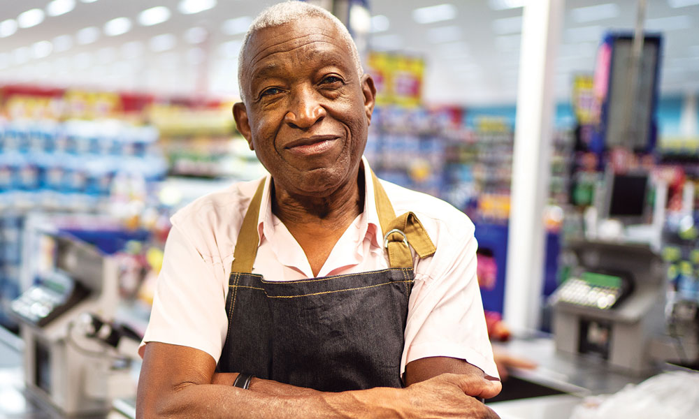 senior worker