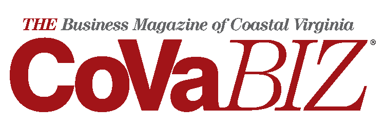 CoVaBiz Logo Tagline: THE Business Magazine of Coastal Virginia