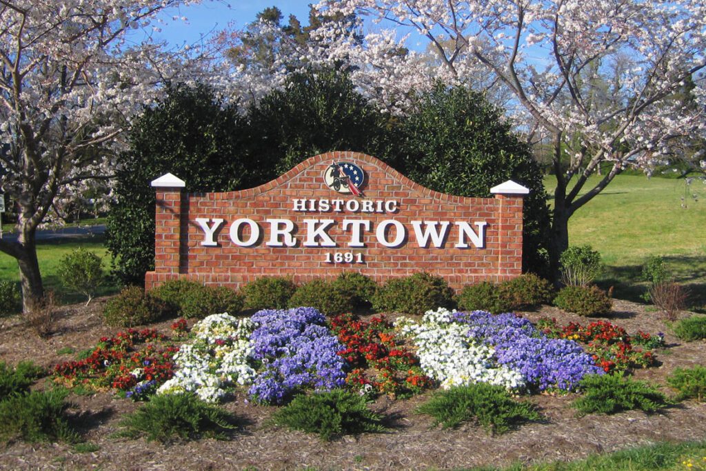 yorktown sign