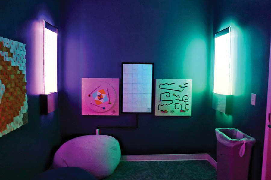 mood lighting workplace wellness