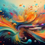 Colorful header